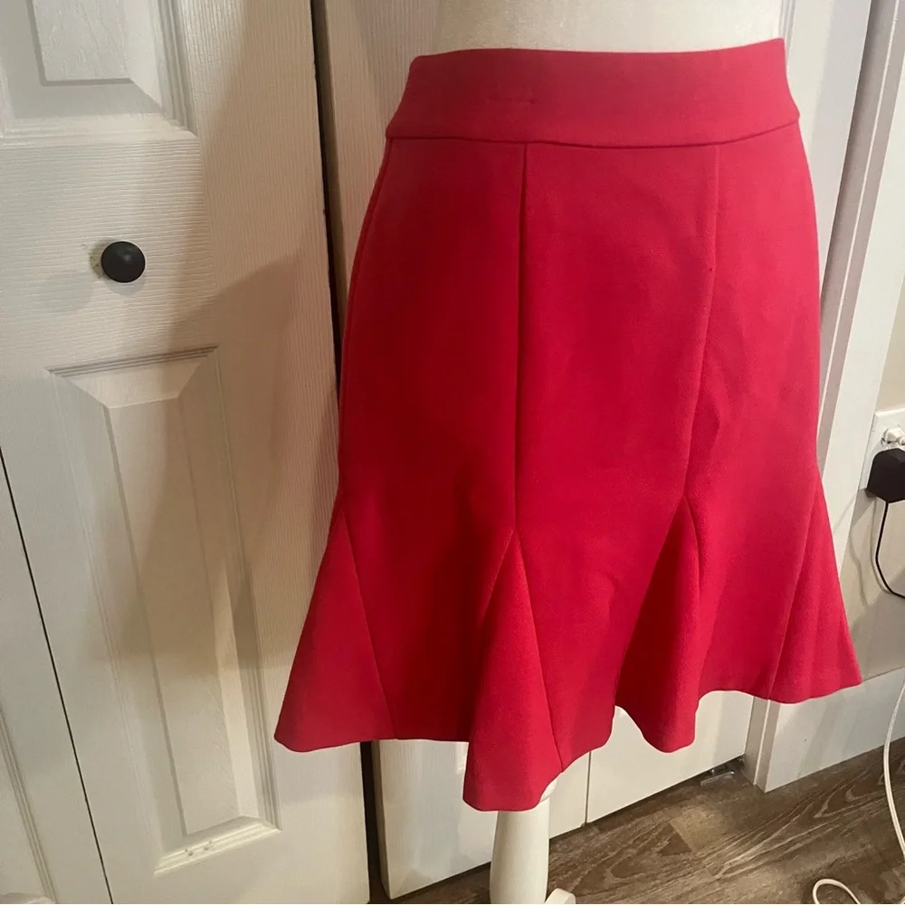 Banana republic,  fuchsia Flared Women's Skirt, Size 8